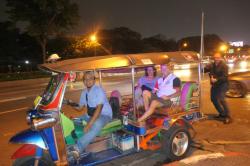 We took a TukTuk food tour,  our second time,  and always fun.